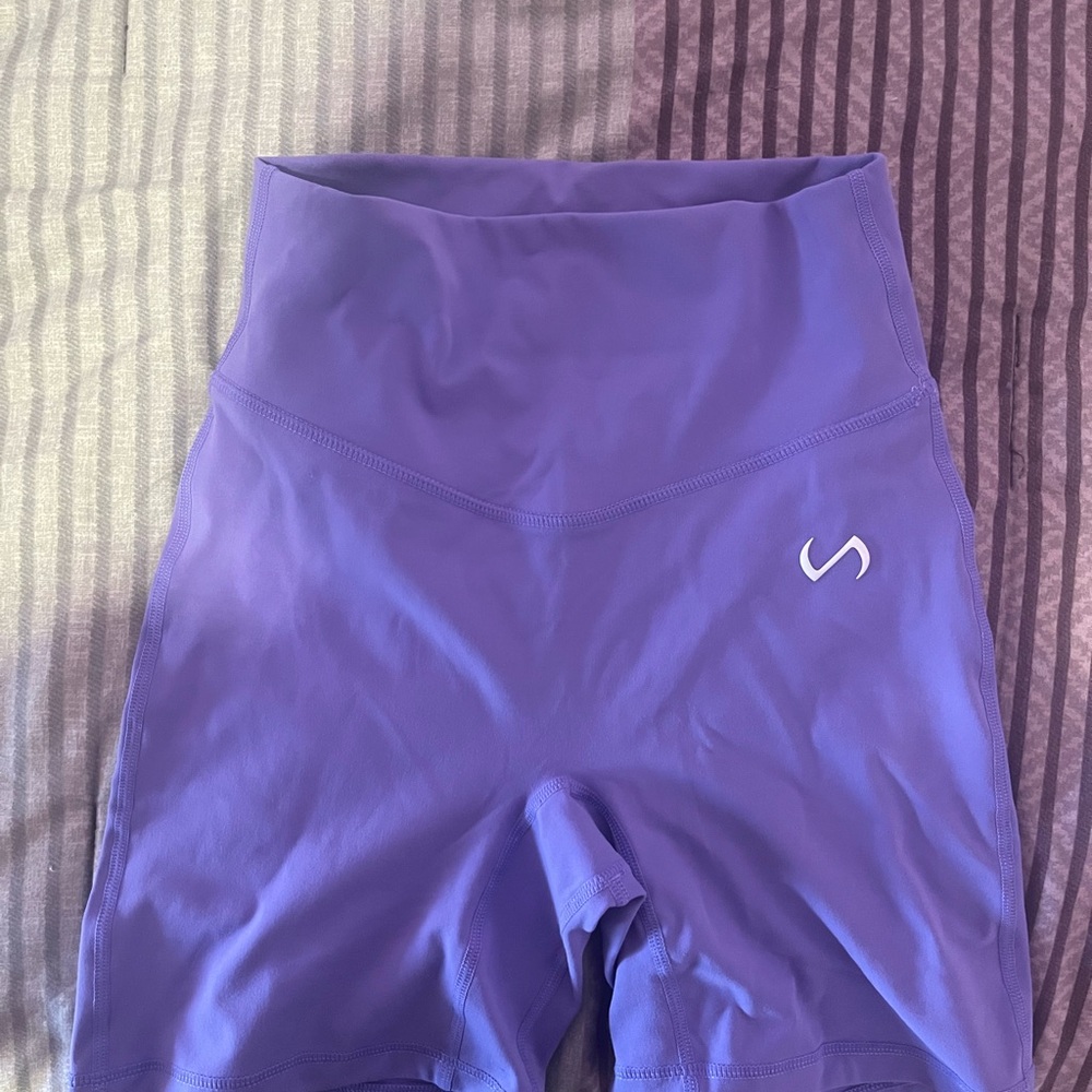 TLF Tempo- 6in. Purple Bike Shorts